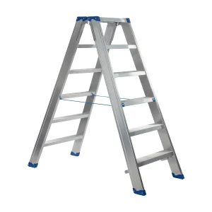 Dubbele industriële ladder Sparta Duo 2x6M