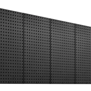 Geperforeerde Metalen Panelen SucceBuy, 4 Panelen, 609,6×304,8 mm, voor Garagegereedschap Geperforeerde Metalen Panelen SucceBuy, 4 Panelen, 609,6×304,8 mm, voor Garagegereedschap