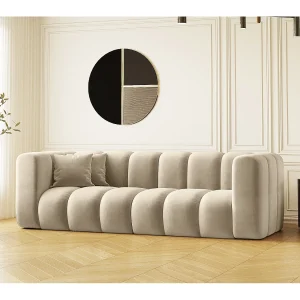 Driezitsbank Grand Modular stof Salvador Beige
