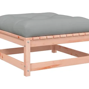 Garden Furniture – Tuinvoetenbank met kussen massief douglashout Garden Furniture – Tuinvoetenbank met kussen massief douglashout