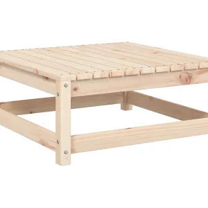 Garden Furniture – Tuinvoetenbank met kussen massief grenenhout Garden Furniture – Tuinvoetenbank met kussen massief grenenhout