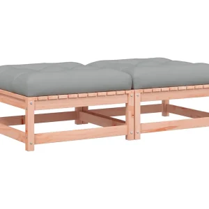Garden Furniture – Tuinvoetenbank met kussen massief douglashout Garden Furniture – Tuinvoetenbank met kussen massief douglashout