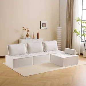 Fauteuil, eenpersoonsbank met hoes, zitzak voor woonkamer, slaapkamer, logeerkamer of kinderkamer, kleine zitset Fauteuil, eenpersoonsbank met hoes, zitzak voor woonkamer, slaapkamer, logeerkamer of kinderkamer, kleine zitset