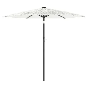 Draveil Parasol met stalen paal 268x268x226 cm wit Draveil Parasol met stalen paal 268x268x226 cm wit