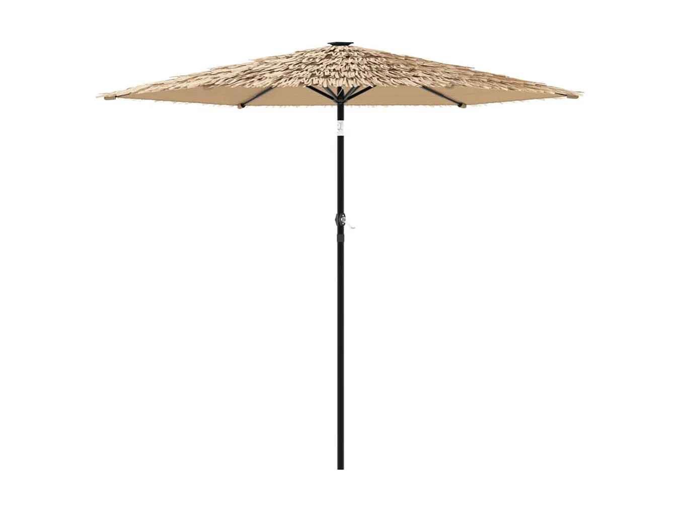Draveil Parasol met stalen paal 268x268x226 cm bruin