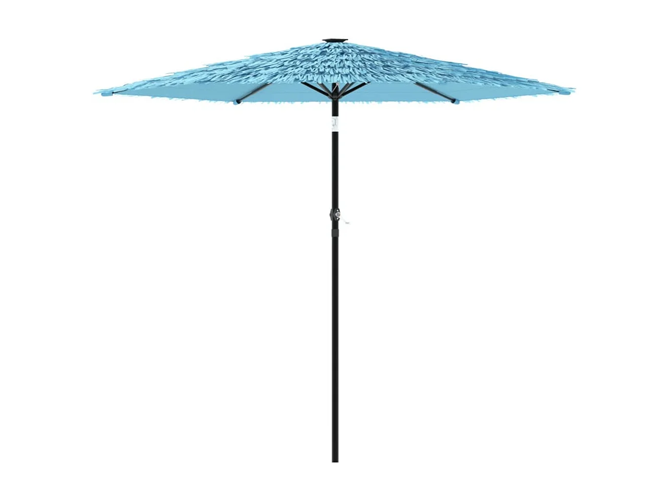 Draveil Parasol met stalen paal 223x223x213 cm blauw