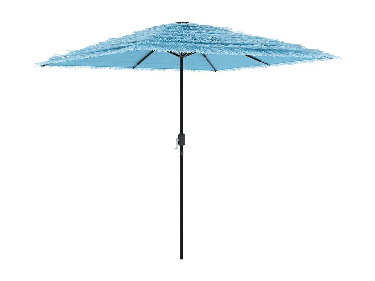 Draveil Parasol met stalen paal 248x248x248 cm blauw