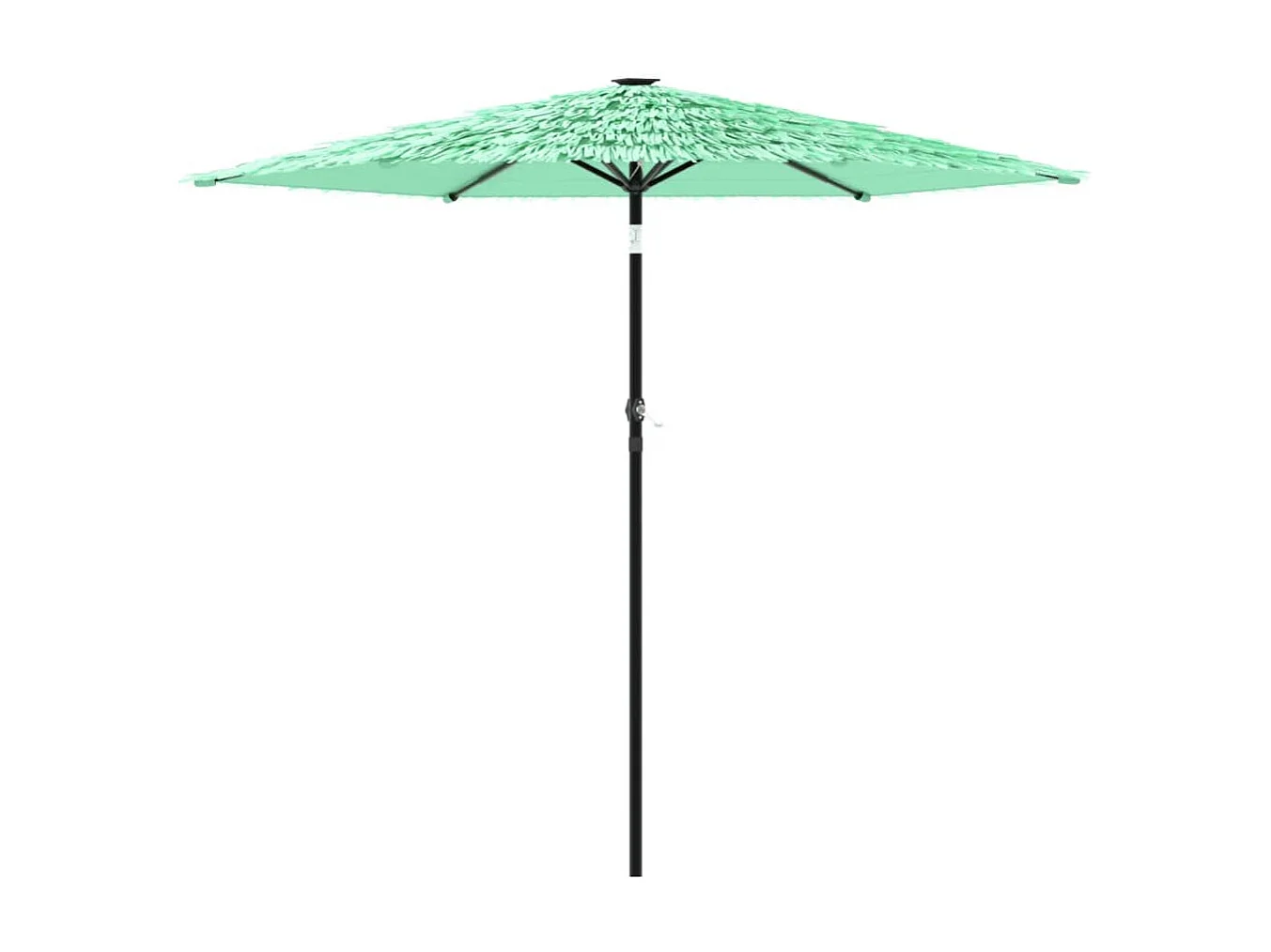 Draveil Parasol met stalen paal 268x268x226 cm groen