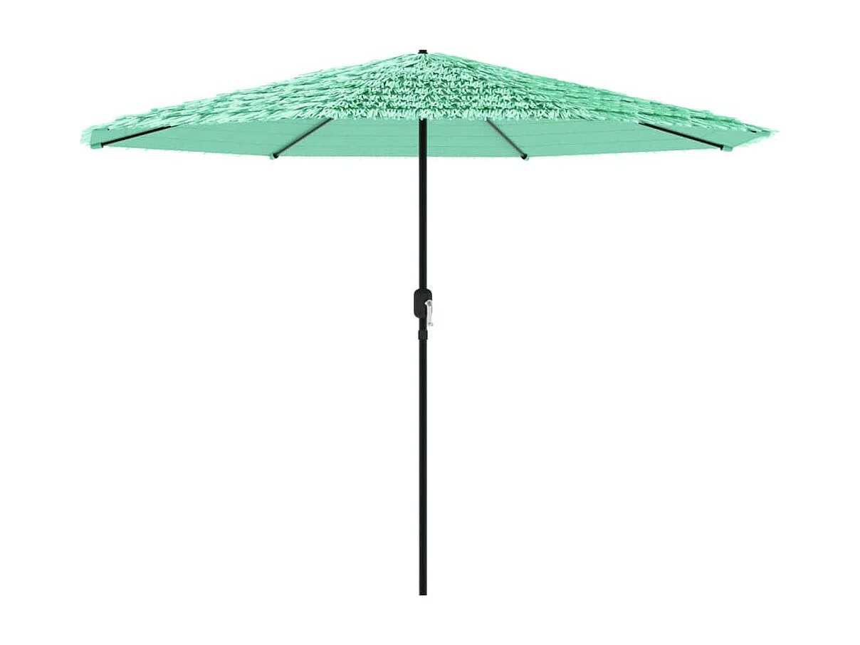 Draveil Parasol met stalen paal 388x388x248 cm groen