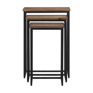 Garden Furniture – Tafeltjesset 3 st massief teakhout Garden Furniture – Tafeltjesset 3 st massief teakhout