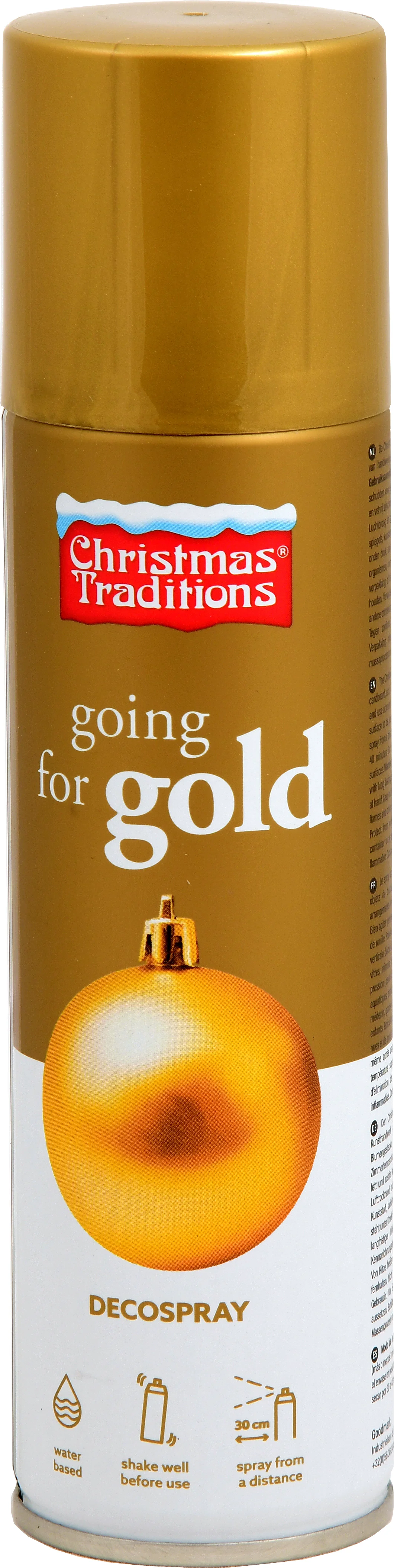 Christmas Traditions goudspray 150 ml