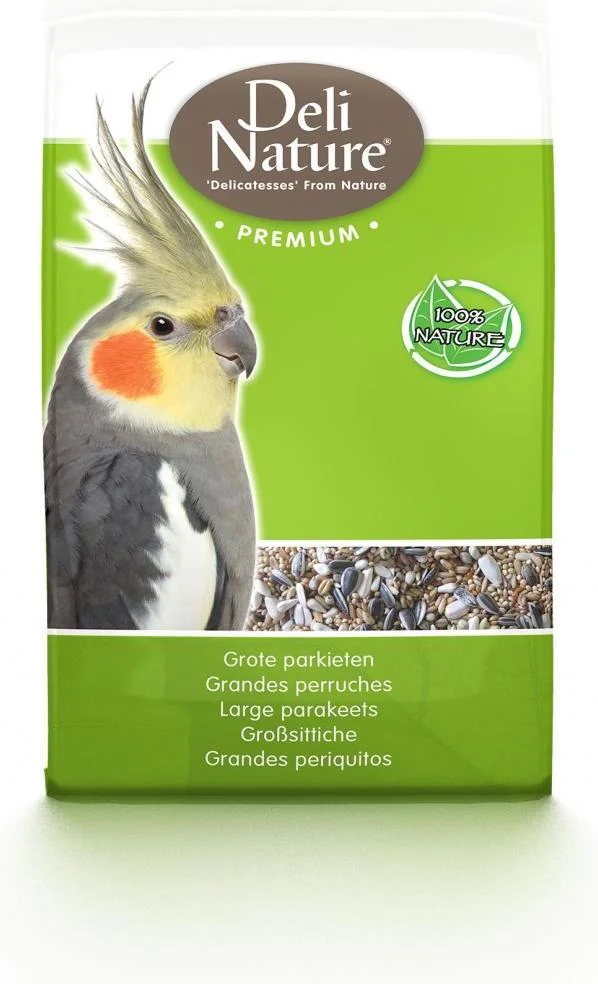 Deli Nature vogelvoer premium grote parkiet 1 kg