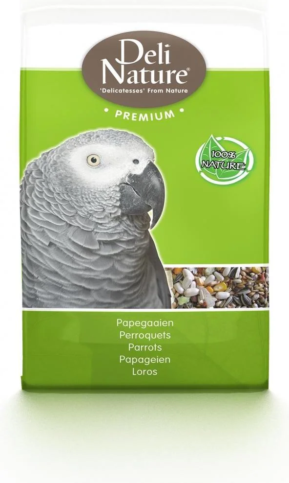 Deli Nature vogelvoer premium papegaai 800 g