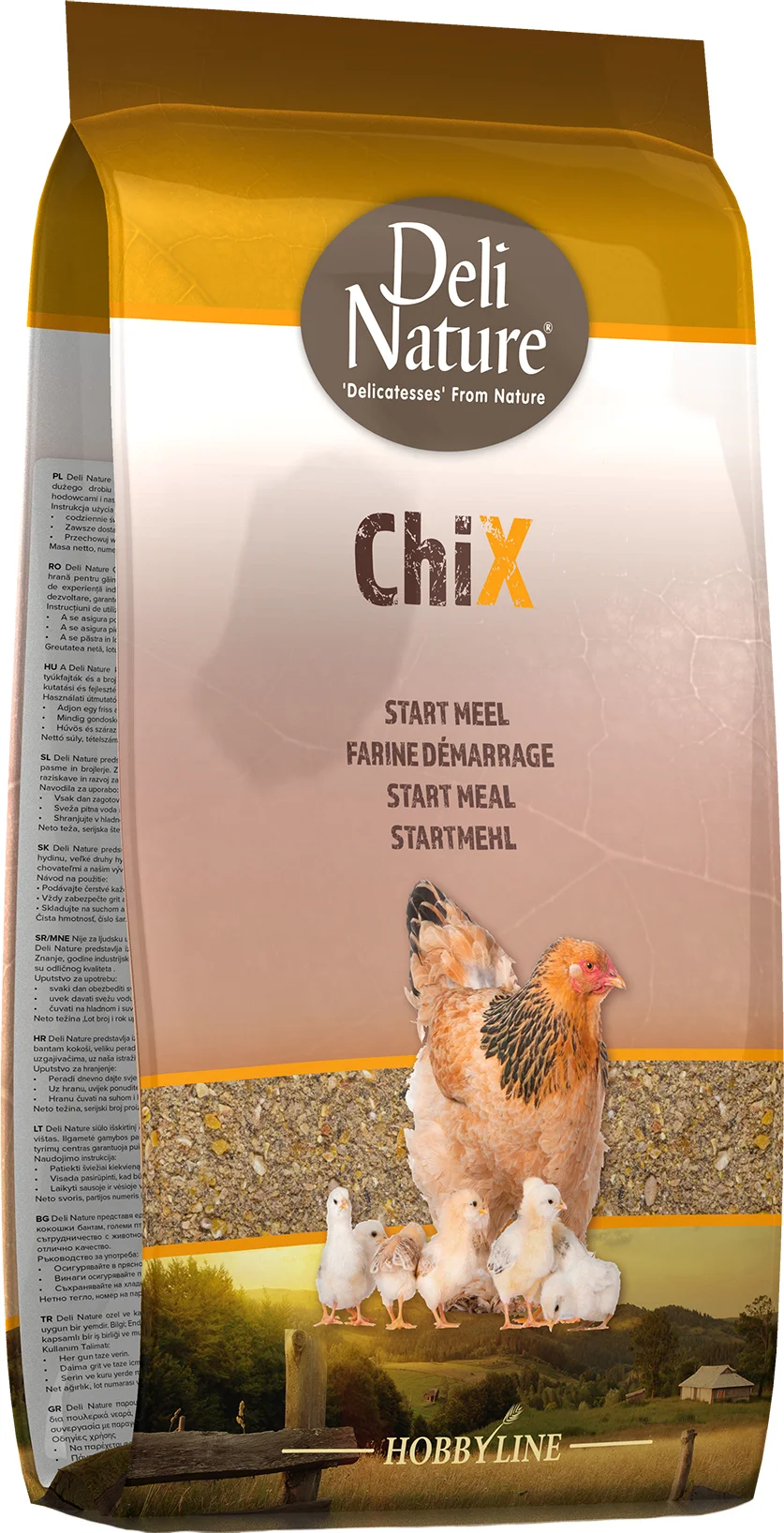 Deli Nature kippenvoer ChiX startmeel 4 kg
