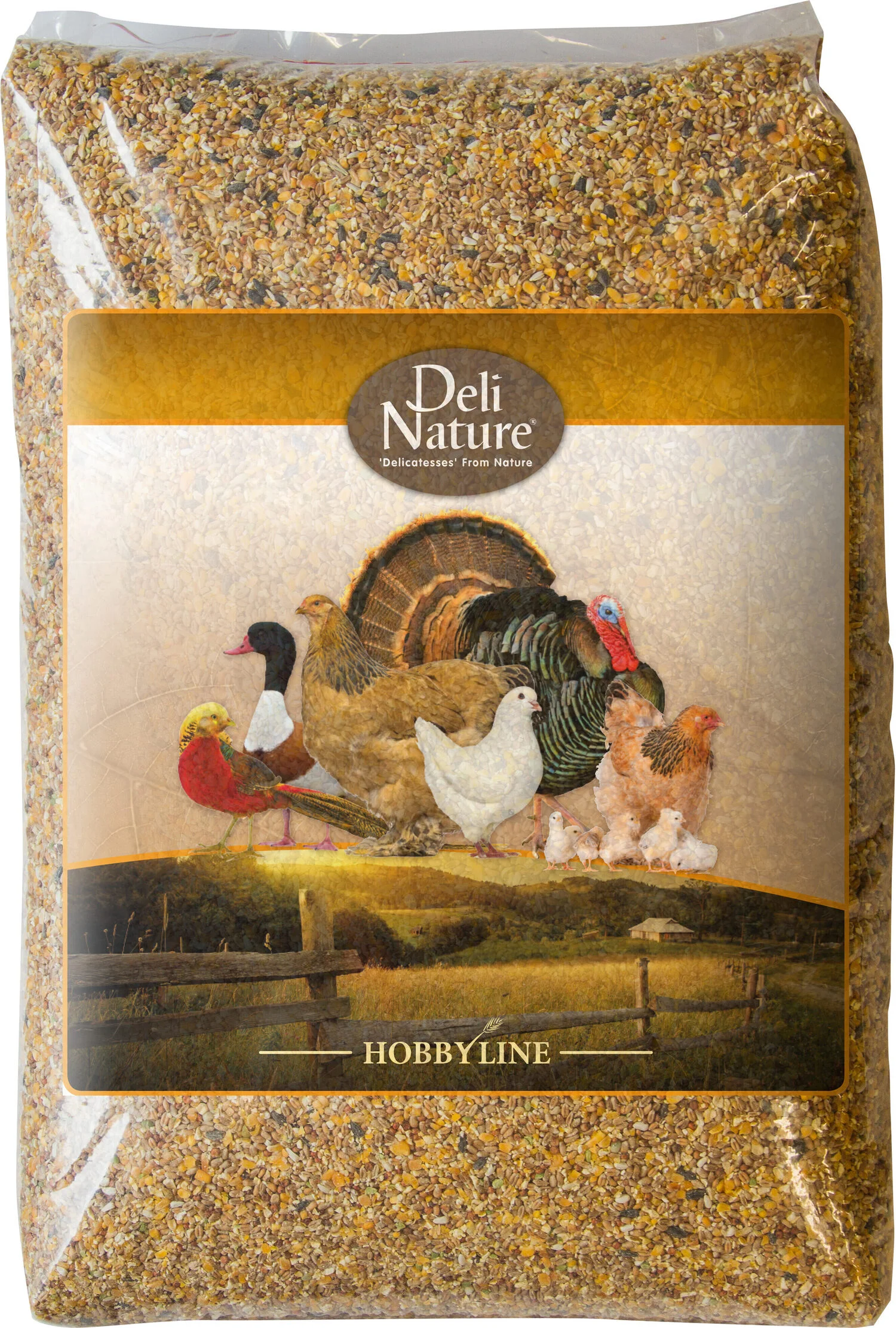 Deli Nature kippenvoer gemengd graan gebroken 20 kg