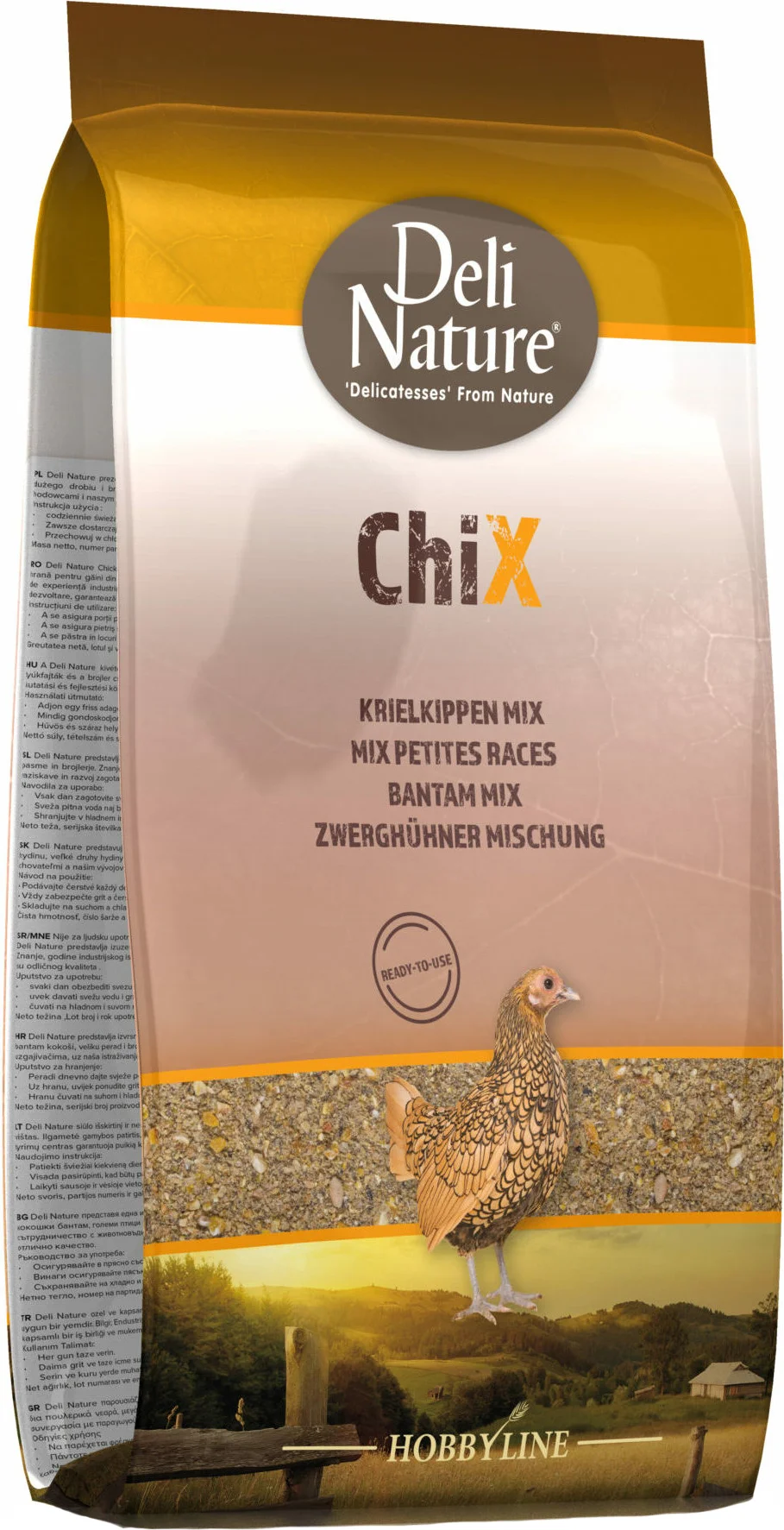 Deli Nature kippenvoer ChiX krielkippen mix 4 kg