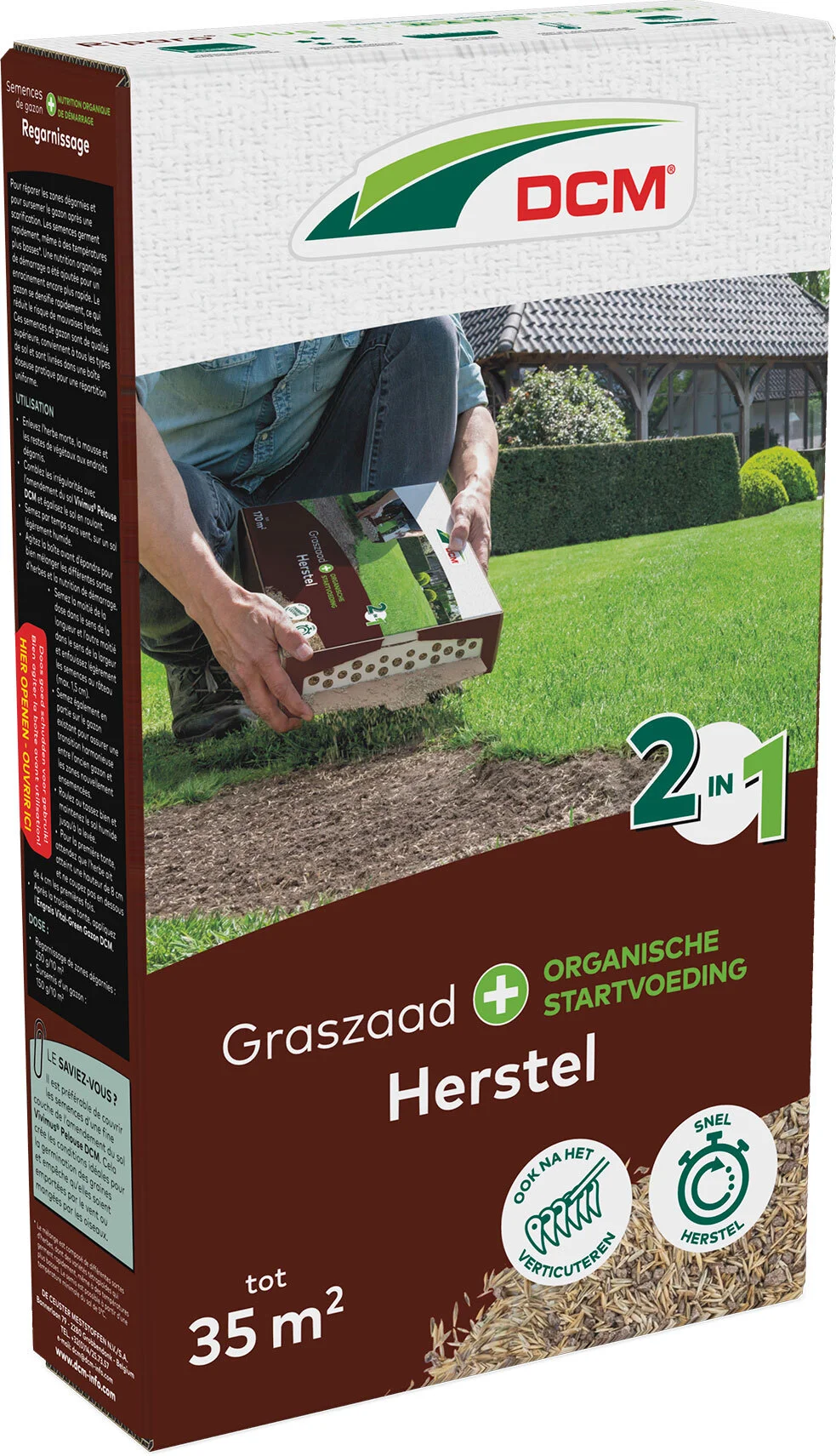 DCM Graszaad 2-in-1 Herstel 80 m² 1,2 kg