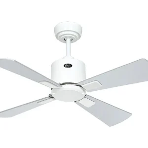 eco neo III 92, ventilator wifi zonder licht, witte behuizing met wengé en grijze bladen, casafan eco neo III 92, ventilator wifi zonder licht, witte behuizing met wengé en grijze bladen, casafan