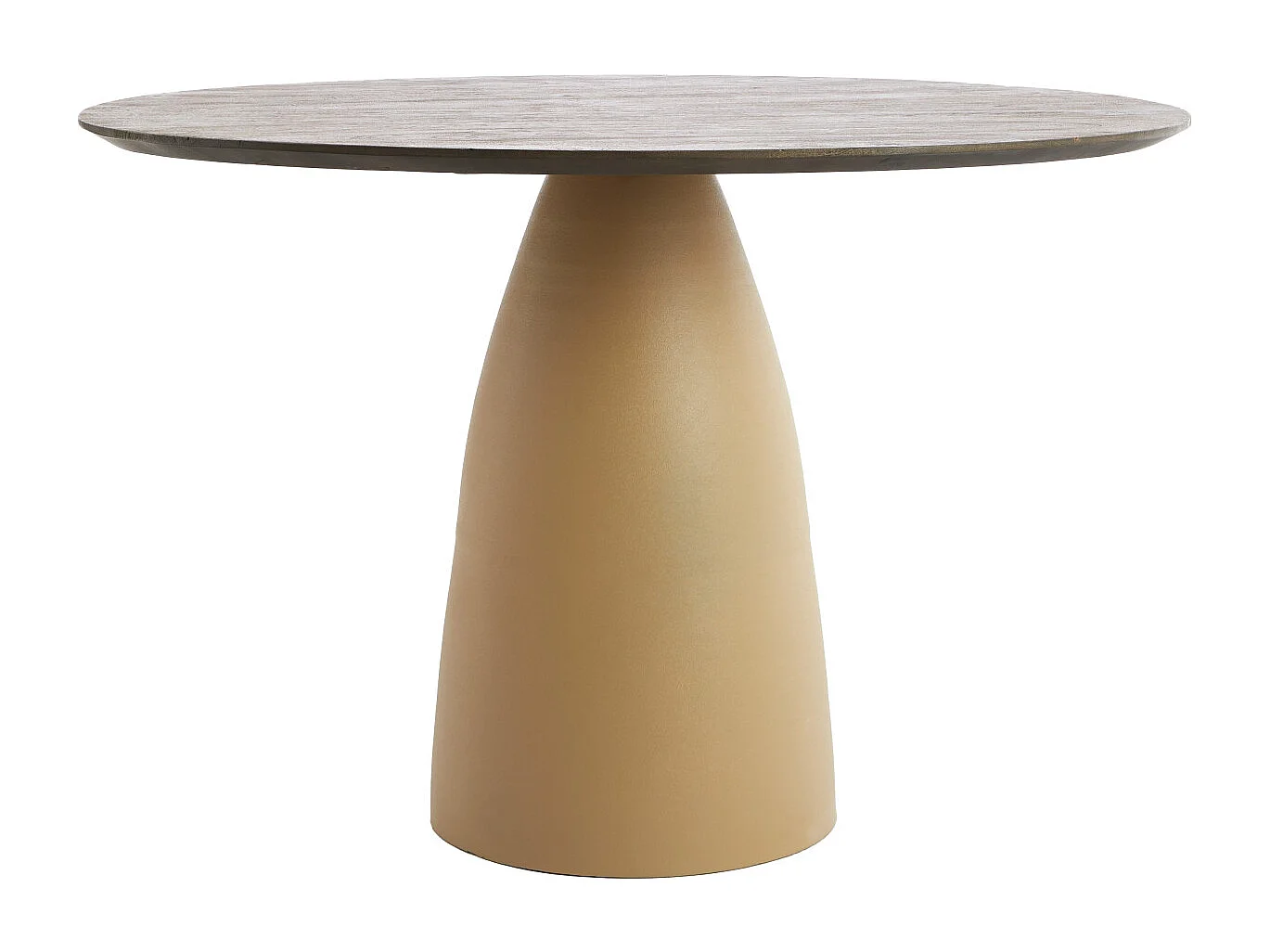 Eettafel PALMIRA - Ø120x76 cm - Bruin