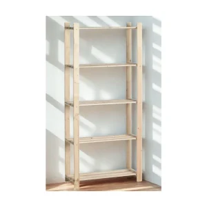 Eenvoudige houten plank 5 planken 175 x 80 x 30 cm