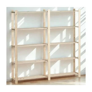 Dubbele houten plank – 5 planken – 175 × 175 × 30 cm Dubbele houten plank – 5 planken – 175 × 175 × 30 cm