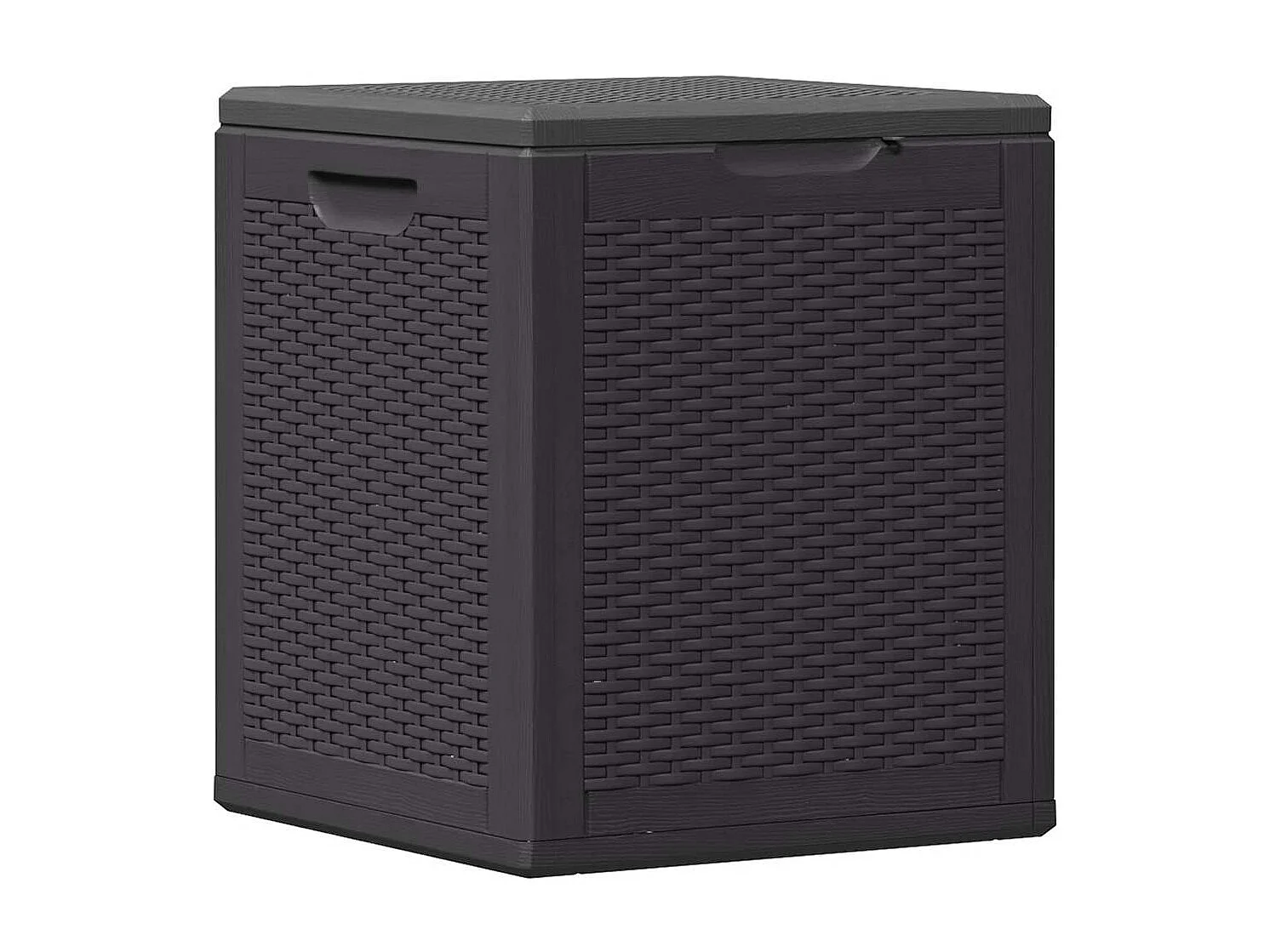 Drumkeeran Tuinbox 90 L PP rattan zwart