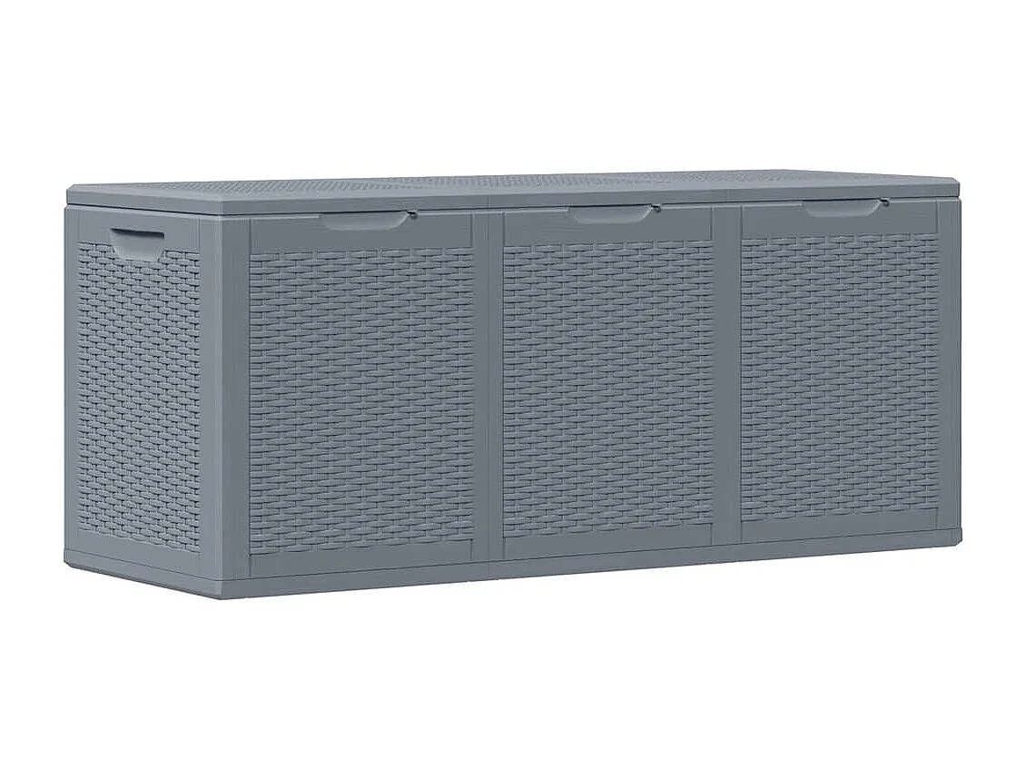 Drumkeeran Tuinbox 270 L PP rattan grijs