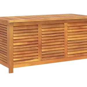 Fjolar Tuinbox met jaloezieën 113x50x56 cm massief acaciahout Fjolar Tuinbox met jaloezieën 113x50x56 cm massief acaciahout