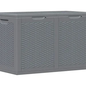 Drumkeeran Tuinbox 180 L PP rattan grijs Drumkeeran Tuinbox 180 L PP rattan grijs