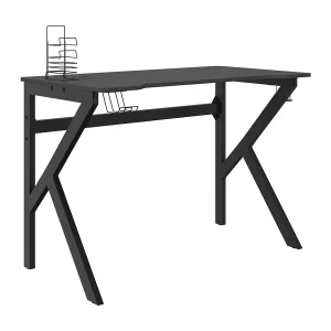 Faril Gamingbureau met K-vormige poten 110x60x75 cm zwart Faril Gamingbureau met K-vormige poten 110x60x75 cm zwart