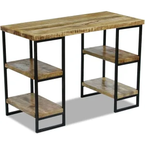 Garden Furniture – Bureau 110x50x76 cm mangohout Garden Furniture – Bureau 110x50x76 cm mangohout