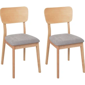 Eetkamerstoel Lichte houtkleur MINIER
