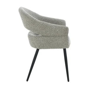 Eetkamerstoel Megan Taupe Set van 2 – 62x58x85cm Eetkamerstoel Megan Taupe Set van 2 – 62x58x85cm