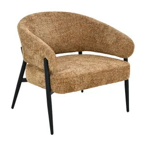 Fauteuil Dilan Venga Cognac – 72.5x73x75cm Fauteuil Dilan Venga Cognac – 72.5x73x75cm