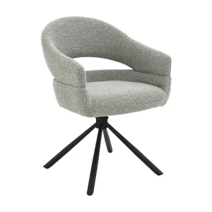 Eetkamerstoel Linn Taupe Set van 2 – 62x58x85cm Eetkamerstoel Linn Taupe Set van 2 – 62x58x85cm