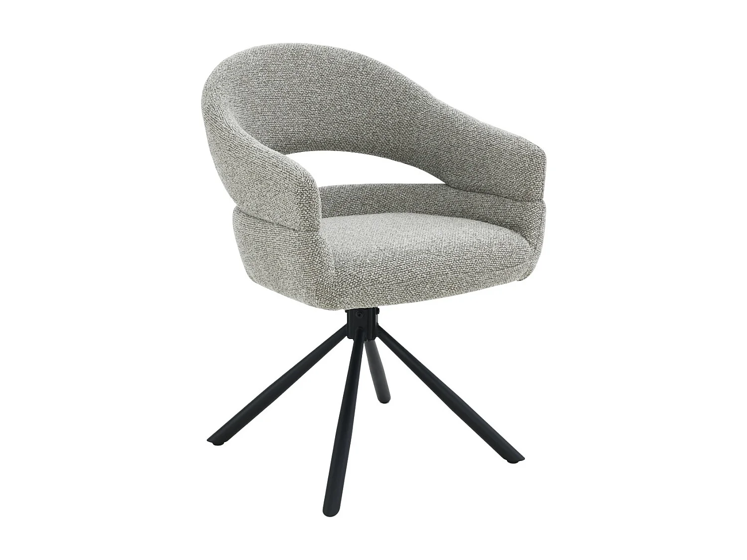 Eetkamerstoel Linn Taupe Set van 2 - 62x58x85cm