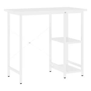 Drenin  Computerbureau 80x40x72 cm MDF en metaal wit