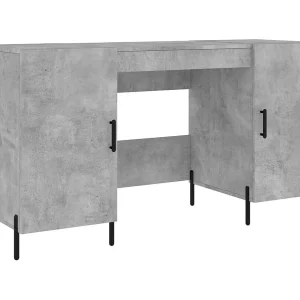 Fort Payne  Bureau 140x50x75 cm bewerkt hout betongrijs