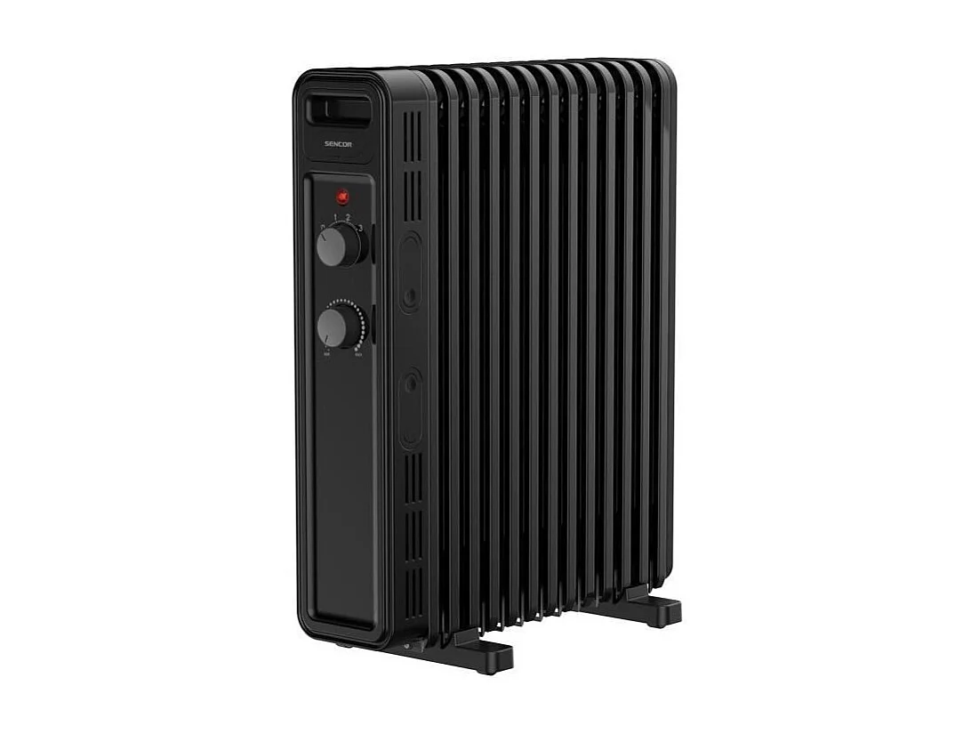 Elektrische oliegevulde radiator SENCOR SOH 3513BK 2500 W Zwart