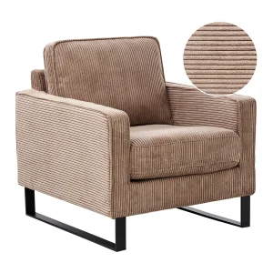 Fauteuil VIND Corduroy Beige