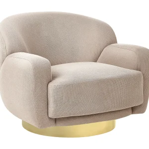 Fauteuil LEJRE Stof Taupe