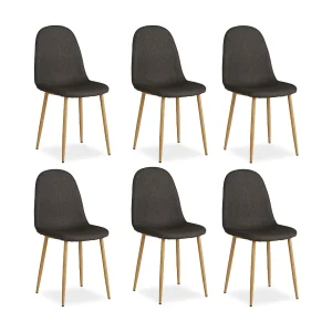 Eetkamerstoel 44x88x45,5 cm Antraciet Eames