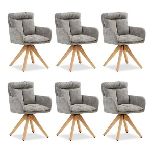 Eetkamerstoel 58,5x84x60 cm grijs Eames