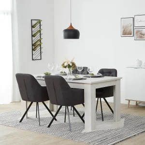 Eetkamerstoel 59x88x57 cm antraciet Eames
