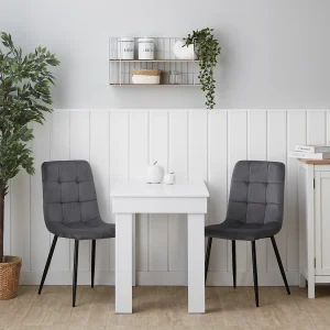 Eetkamerstoel 43,5x88x50 cm grijs Eames