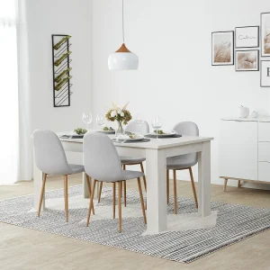 Eetkamerstoel 44x88x45,5 cm Grijs Eames