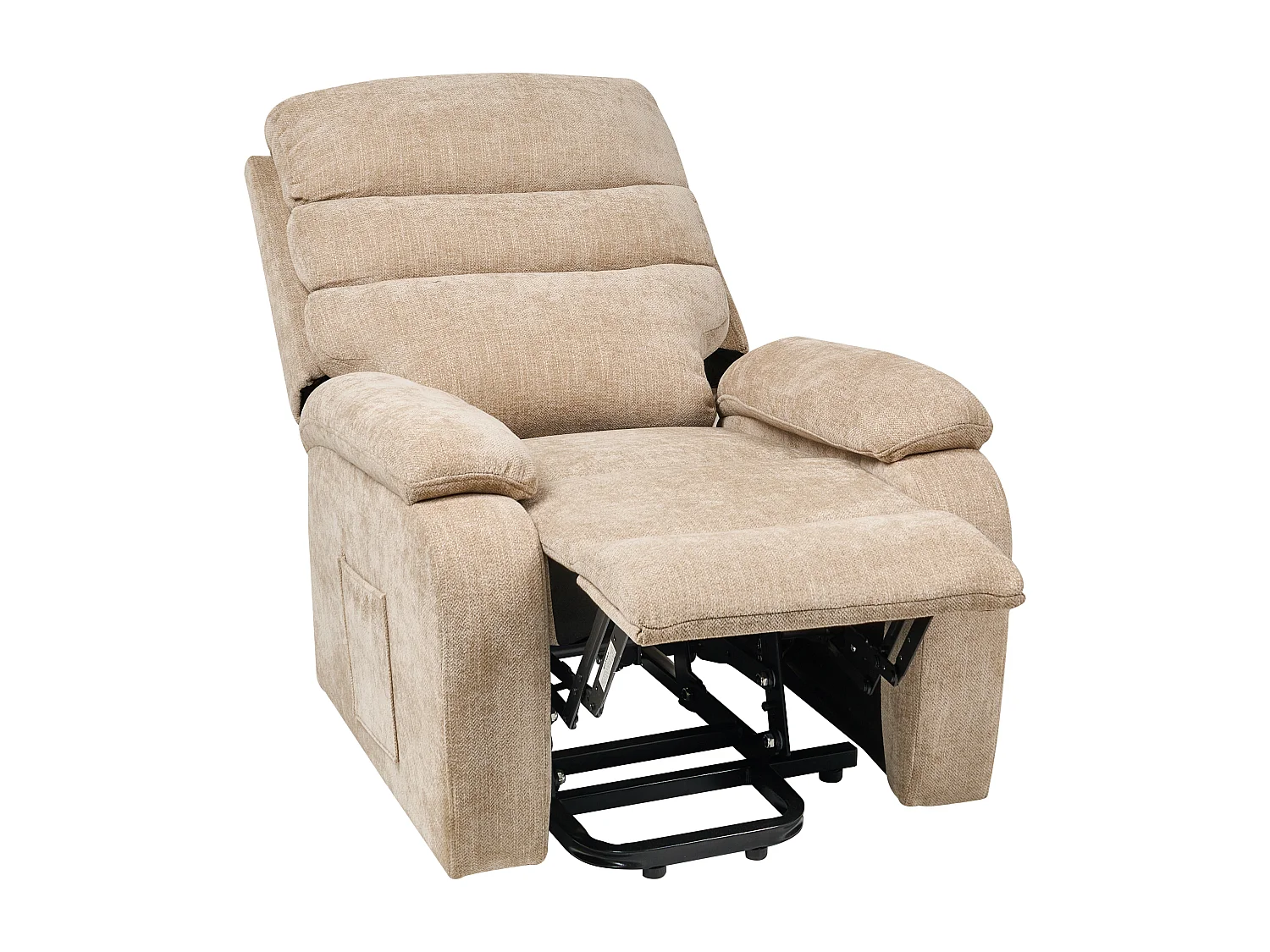 Elektrische relaxfauteuil RISE Stof Beige