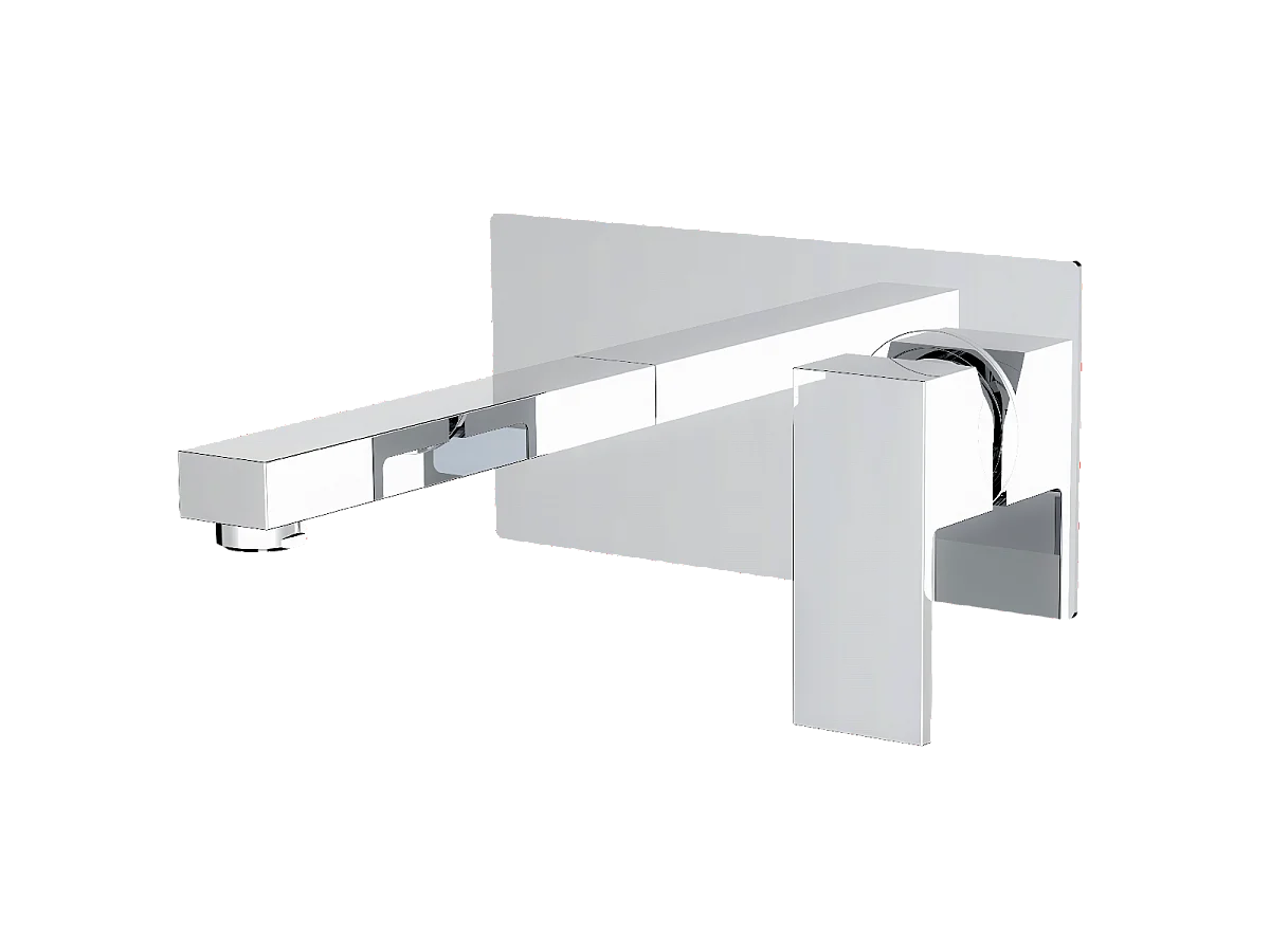 Encarre inbouw wastafelmengkraan chroom - Essebagno