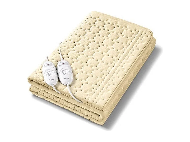 Elektrische deken Beurer UB 68 XXL voor 2 personen - Fleece - 2 x 60W - 150 x 160 cm