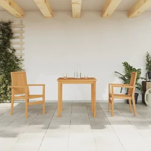 Garden Furniture –  3-delige Tuinset massief teakhout